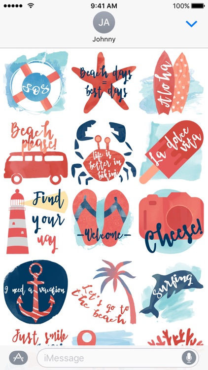 Summer Lovin' Stickers!