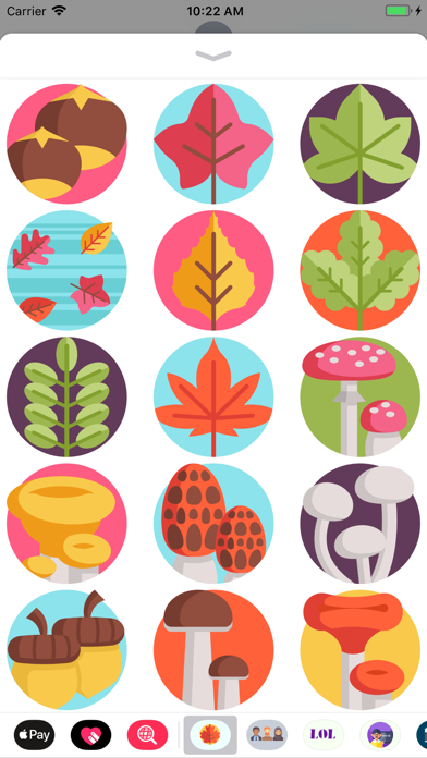 Autumn Fall Stickers screenshot 2
