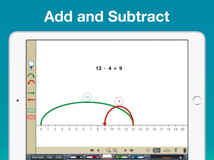 Number Line Manipulative