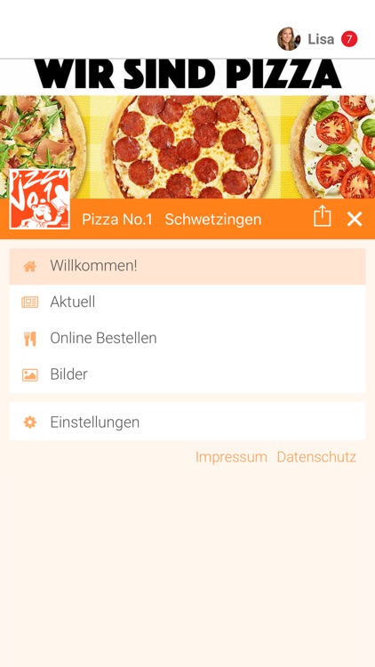 Pizza No.1 Schwetzingen App