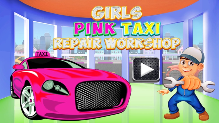 Girl Pink Taxi Repair