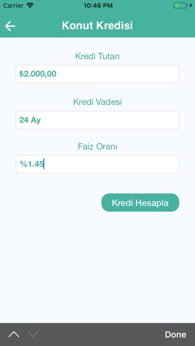 Kredihesapp screenshot 3