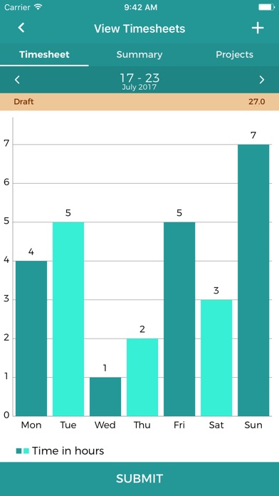 AX Timesheets App for Dynamics screenshot 4