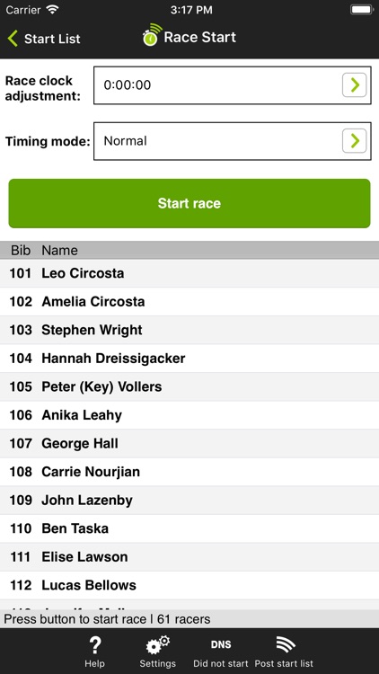 Webscorer Race & Lap Timer