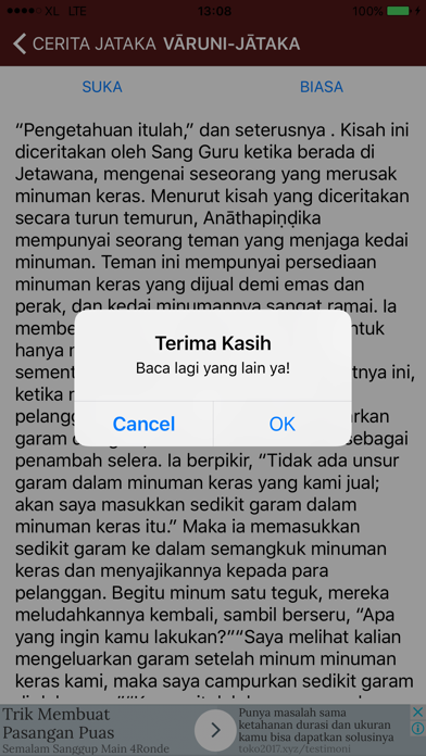 How to cancel & delete Cerita Jataka from iphone & ipad 4