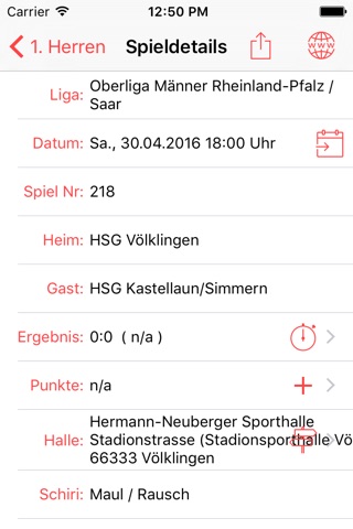 HSG Kastellaun/Simmern screenshot 3