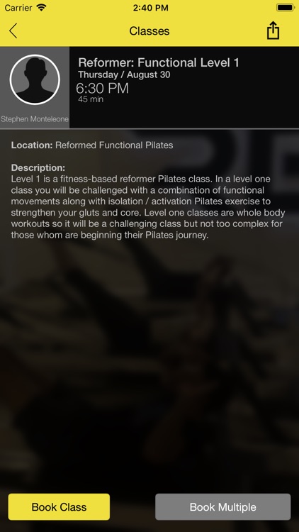 Reformed Functional Pilates screenshot-3