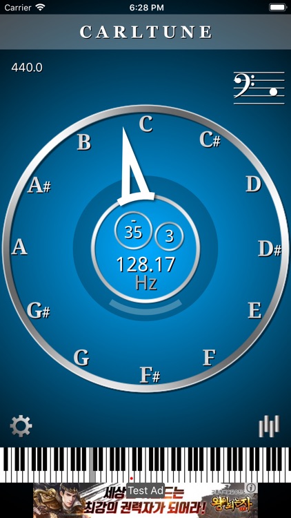 CarlTune - Chromatic Tuner
