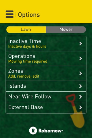 Robomow App. screenshot 3