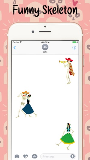 Animated Skeleton Stickers(圖2)-速報App