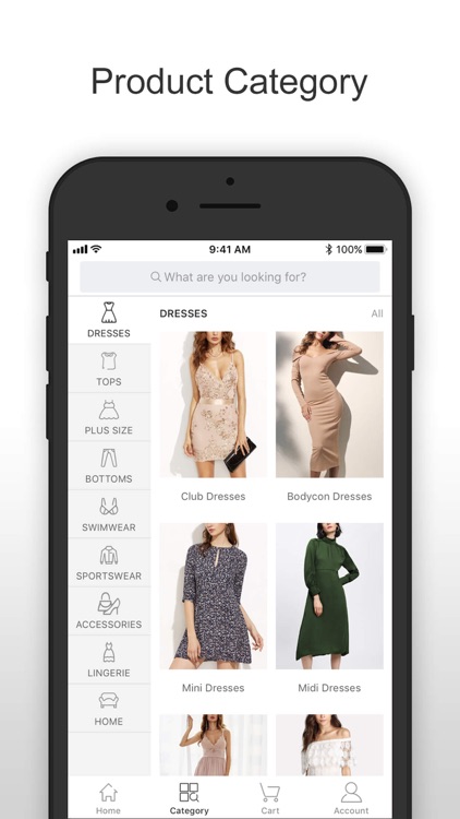 Clothing apps for online women