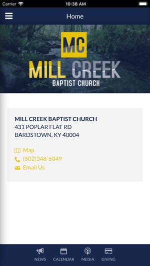 Mill Creek Baptist Church(圖1)-速報App