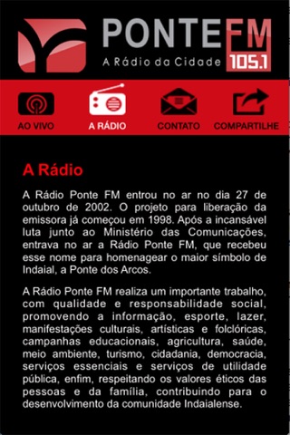 Rádio Ponte FM screenshot 2