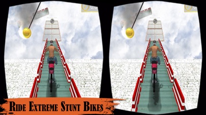 VR Motorbike Skyrider Stunts screenshot 2