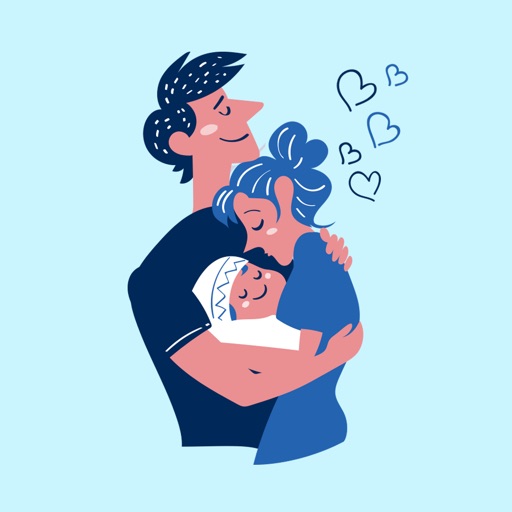 Family Day Together Stickers icon