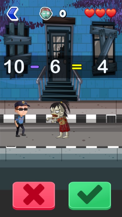 Math vs. Zombies : Math Games screenshot 3