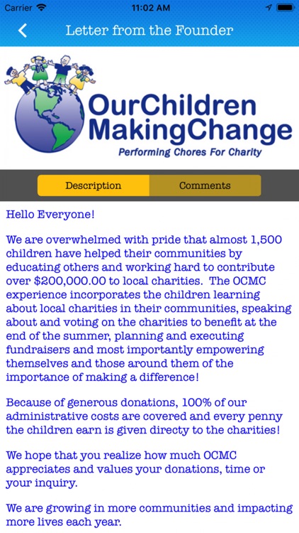 Our Children Making Change