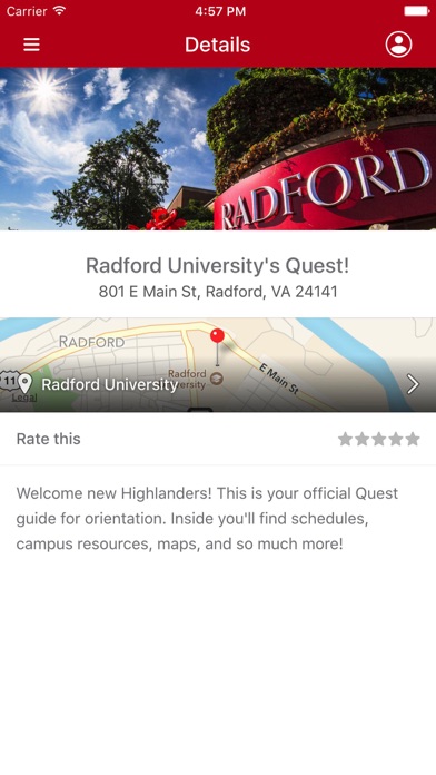 Radford University Guides screenshot 2