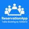 This easy to use application allows you to easily manage your restaurant table and reservations bookings, up to 12 months in advance