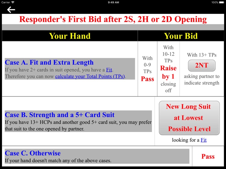 Bridge Bidding Guide screenshot-4