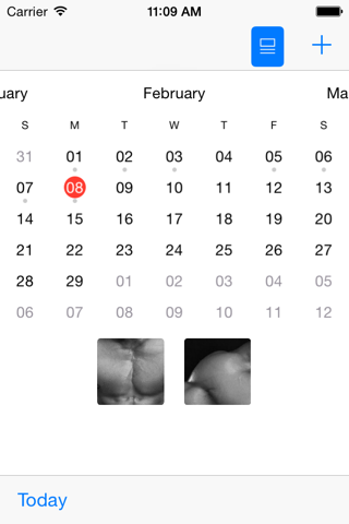 Gym Calendar Basic screenshot 4