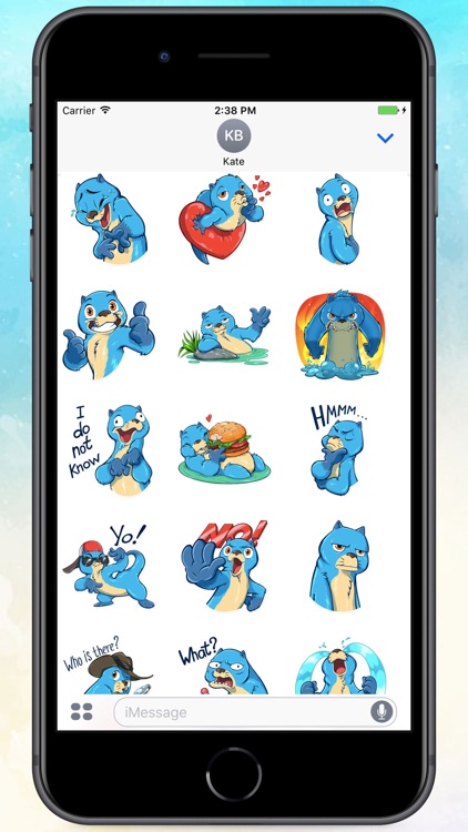 Otter Otto! Stickers