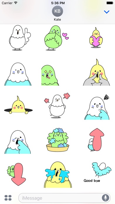 Drooping eyes true parrotsのスクリーンショット2 Drooping eyes true parrotsのスクリーンショット2