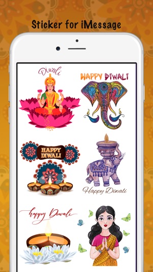 Elegant Diwali Wishes Sticker(圖2)-速報App