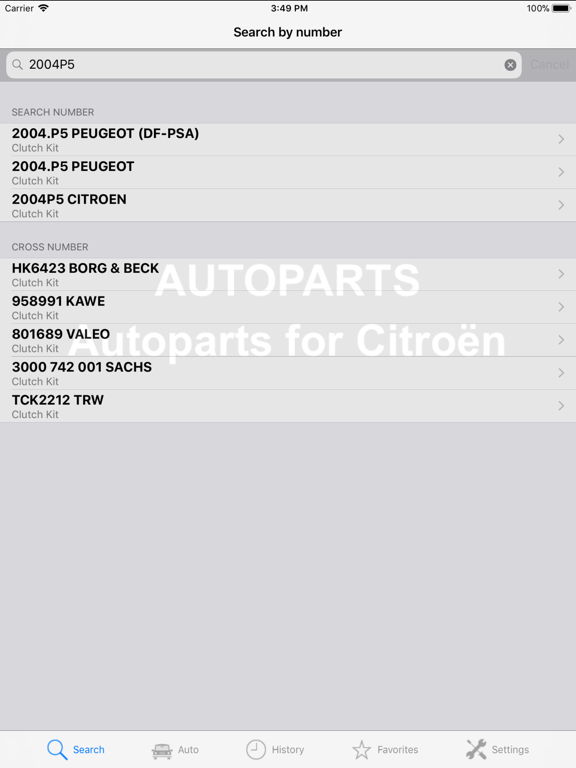 Autoparts for Citroënのおすすめ画像1