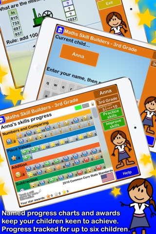 Maths, 3rd Grade (US) screenshot 3