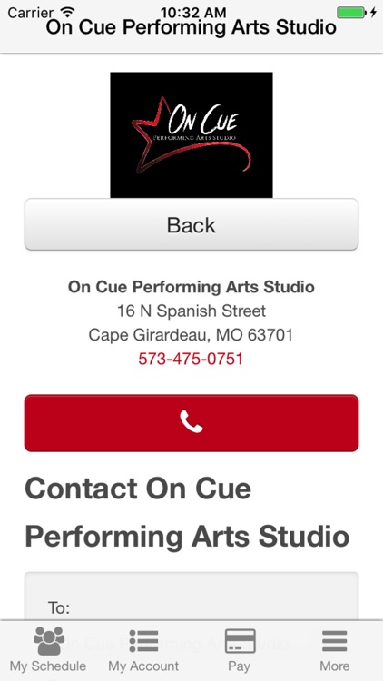 On Cue Performing Arts Studio