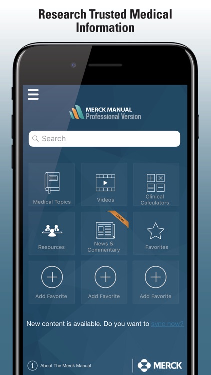 Merck Manual Professional