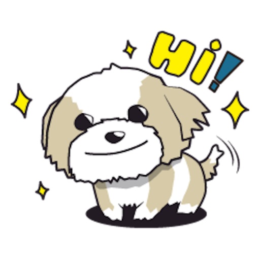 Shih Tzu The Dog Stickers