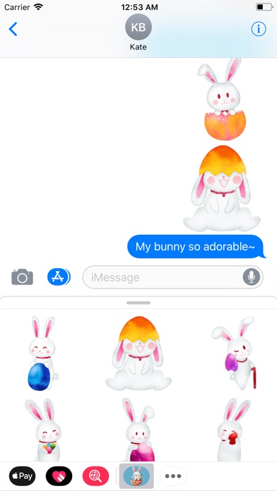 Happy Easter New Stickers screenshot 4