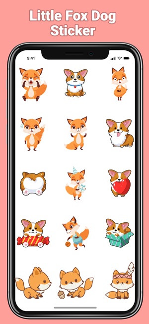 Little Fox Emojis(圖2)-速報App