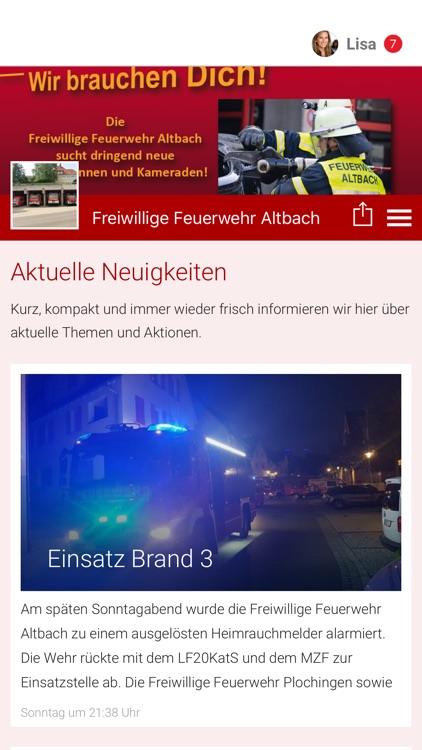 Freiwillige Feuerwehr Altbach