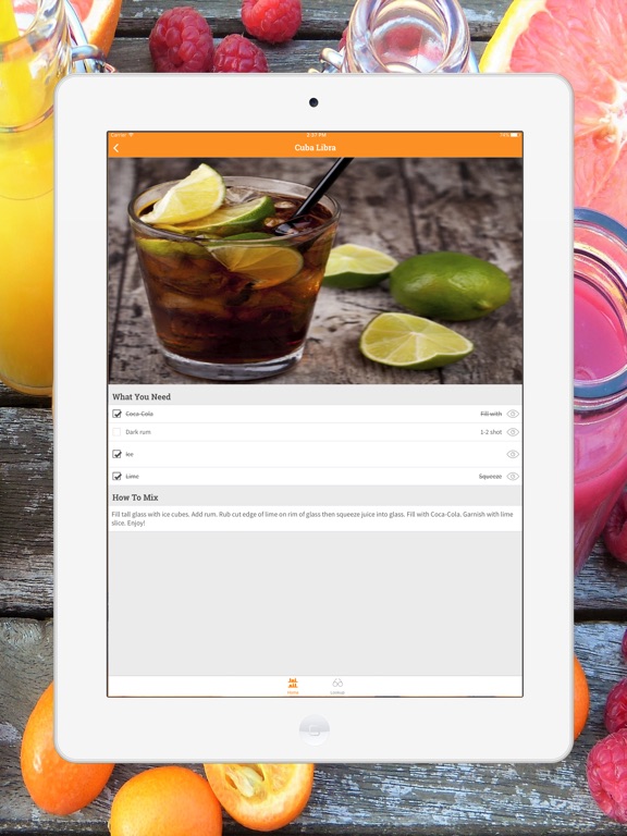 Mix Drink, Cocktail & Smoothie Screenshots