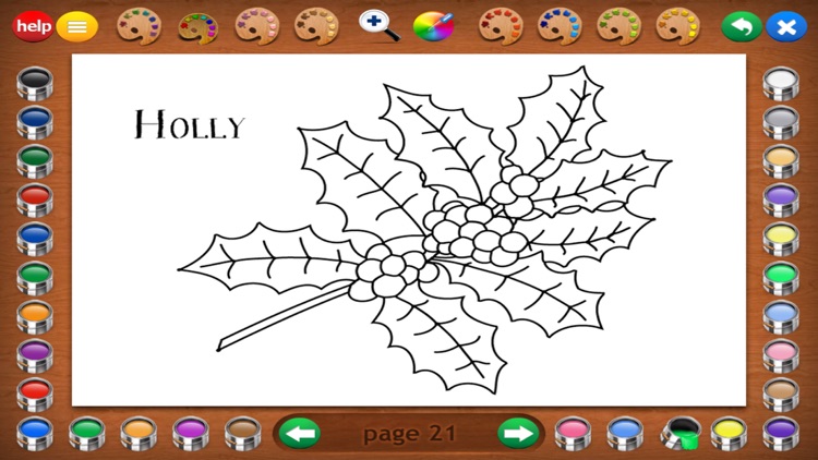 Coloring Book 4: Plants screenshot-4