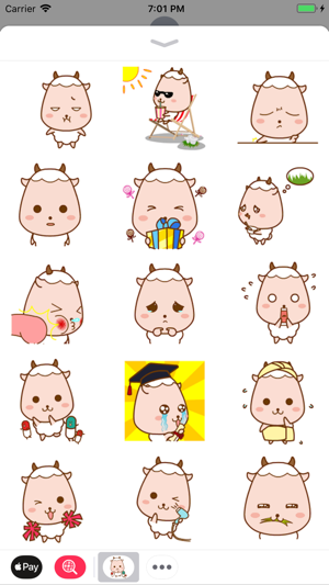 Baby Sheep Stickers Fun(圖3)-速報App