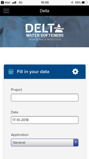 Delta Softener App