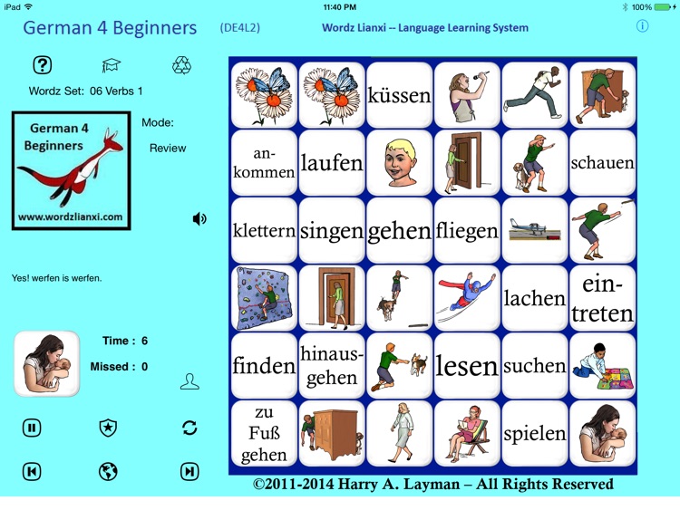 German Words 4 Beginners (DE4L2) by Harry Layman