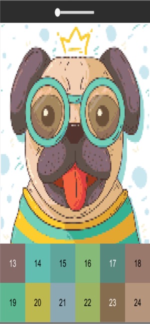 Cute Puppy Pixel Art(圖1)-速報App