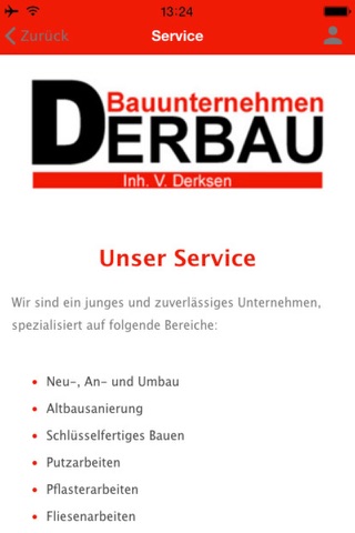 DERBAU Bauunternehmen screenshot 3