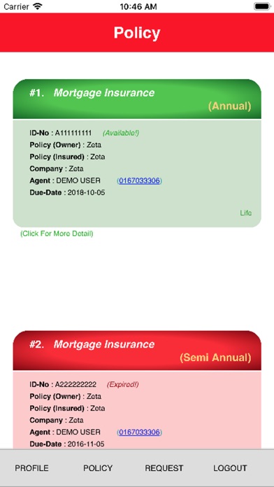 Client-Insurance screenshot 3