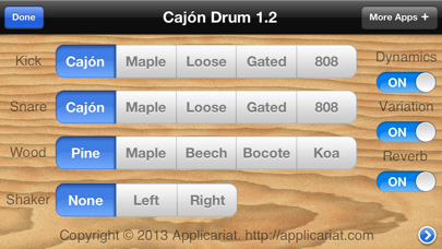 How to cancel & delete Cajón Drum from iphone & ipad 2