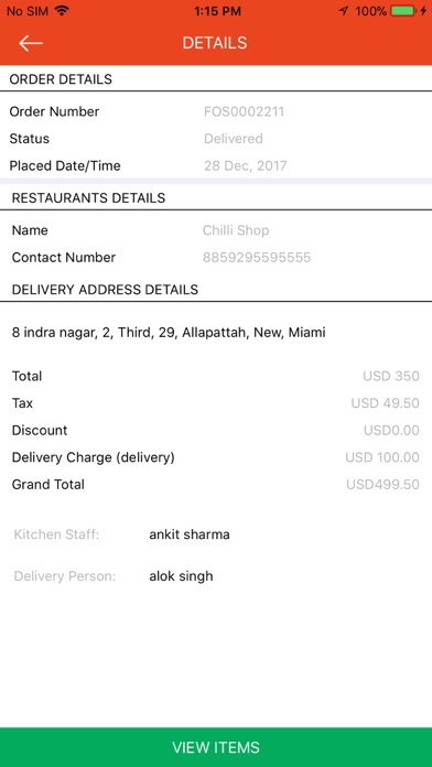 LS Restaurant Food Ordering screenshot 3