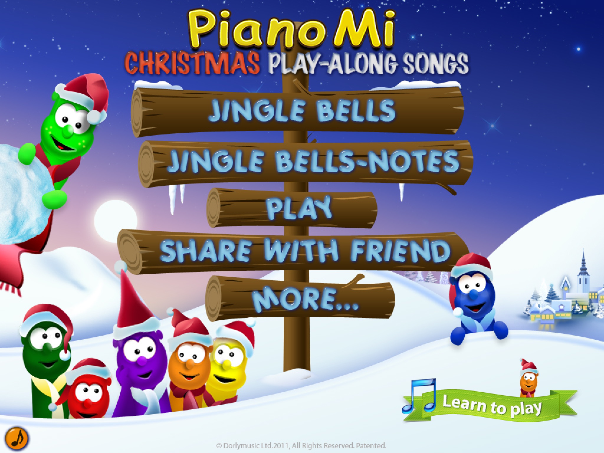 Piano Mi Christmas screenshot 2