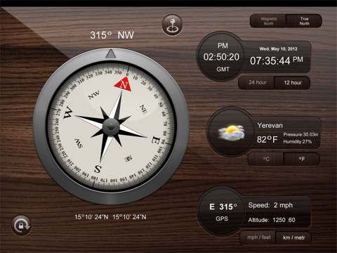 Compass for New iPad screenshot 2