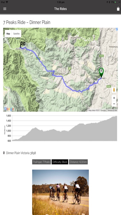 7 Peaks Ride by Ride High Country
