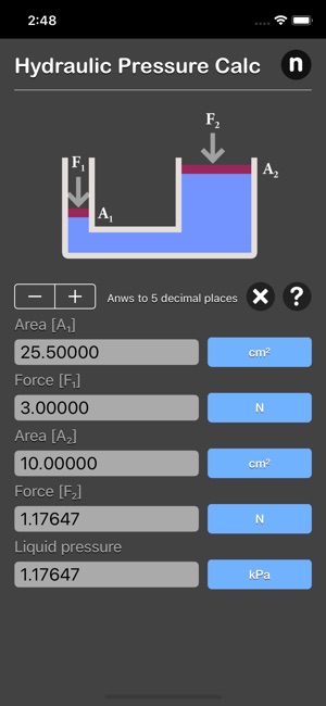 Hydraulic Pressure Calculator(圖2)-速報App